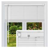 White No Drill No Tool 1' Vinyl Mini Bli