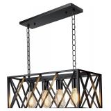 Pynsseu Industrial Kitchen Island Pendan