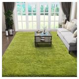 Ophanie Green Rugs for Living Room 5x8,