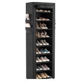 Shoe Rack with Cover Narrow Shoe Organiz