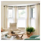 TONIAL Bay Window Curtain Rods, 36 to 72