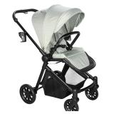 Lightweight High-View Baby Stroller, One
