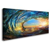 Cao Gen Decor Art S06750 Giant Wave Wate