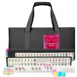 Mahjong Tile Set,166 White Tiles Mahjong