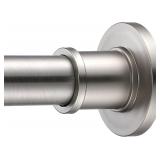 BRIOFOX Industrial Shower Curtain Rod -