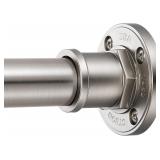 BRIOFOX Industrial Shower Curtain Rod -