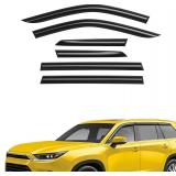 Extra Durable Window Deflectors Tape-On