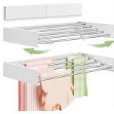 Vikaqi Wall Mounted Clothes Drying Rack