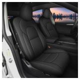 Seat Covers Leather Custom Fit for Tesla