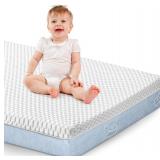 Crib Mattress, 52 x 27 Dual-Sided Memory