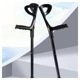 Adult Forearm Crutches, Foldable Walking