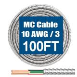 10/3 MC Cable with Ground - 100FT Pure C