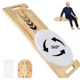 NEDVI Wooden Slide Transfer Board with T