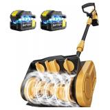 Cordless Snow Shovel Kit with 2 Batterie