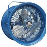 patterson 14 inch Yoke Mounted Fan- 115v