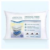 1pk Mediflow Fiber Water Pillow: Adjusta
