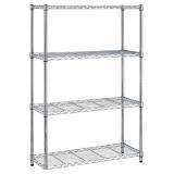 Assembled! 4-Tier Wire Storage Shelves