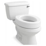 Carex Toilet Seat Riser, Elongated Raise