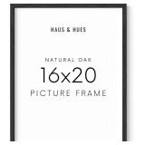 1pk HAUS AND HUES 16x20 Black Oak Frame - Wo