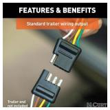 Custom Vehicle-Trailer Wiring Harness, 4-Way Flat