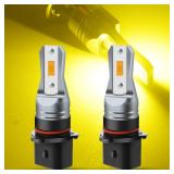 AC/DC 9-36V P13W LED Fog Light Bulb Amber,3800LM S