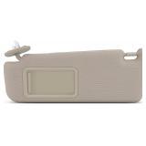 SCITOO Left Driver Side Beige Car Sun Visor Assemb