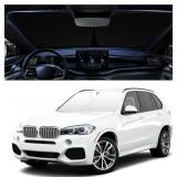 57.09 * 31.5' Windshield Cover Sun Shade with Stor