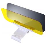 Retractable car Sunshade 2 Pieces Set Manual up an