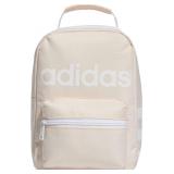 adidas Santiago Insulated Lunch Bag, Pink Tint/Whi