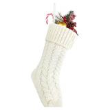 Fesciory 18 Inches Christmas Stockings Bulk, 1 Pac