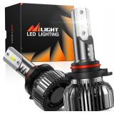 Nilight 9005/HB3 LED Bulbs, 350% Brighter Halogen
