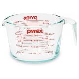 Pyrex 4-Cup Glass Measuring Cup for Baking and Coo