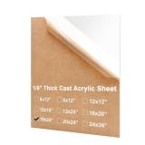 KINLINK 18x24 Plexiglass Sheets 1/8 inch Thick - 3