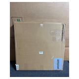 24' Round Extra Large Ottoman Serving Tray - Rusti