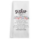 Sister Gifts Kitchen Towels and Dishcloths, Best S