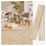 MULGREAT Peel and Stick Floor Tile, 54 Sqft 36 Pie