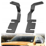 Nilight Ditch Light Brackets Hood Hinges Mount Bra