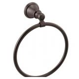 Delta Woodhurst Towel Ring in Venetian Bronze