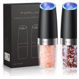 FORLIM Gravity Electric Salt and Pepper Grinder Se