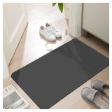 Ultra Thin Door Mat Indoor Entrance, 1/10 in Thin
