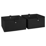 RiverRidge Kids 2pc Folding Storage Bins Set - 10.
