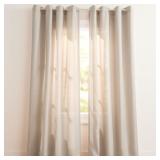 Exclusive Home Loha Linen Grommet Top Curtain Pane