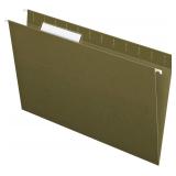 Pendaflex Essentials Hanging Folders, 25 Per Box,