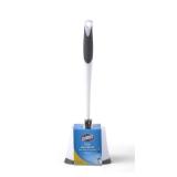 Clorox Poly Fiber Toilet Brush with Brush Holder