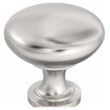 Amerock | Cabinet Knob | Satin Nickel | 1-1/4 inch
