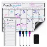 Amazon Basics Magnetic Dry Erase Whiteboard Calend