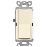 Lutron Claro On/Off Switch, 15-Amp, 3-Way, CA-3PS-