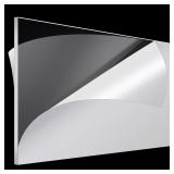 Roowest 1 Pcs 24 x 48 Inch, 1/4 Inch Thick Clear A