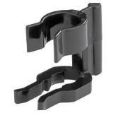 Delta Faucet Hose Clips in Black, Size 1.5 H x 2.0