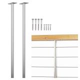 Stainless Steel Pre-drilled Intermediate Post/Stud